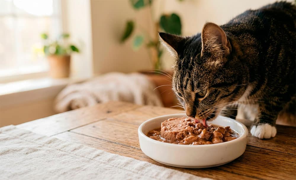 Comida húmeda para gatos: beneficios, tipos y cómo elegir la mejor lata